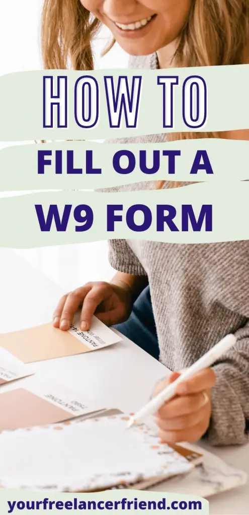 How To Fill Out A W9 As A Single Member Llc Should You Use Ein Or Ssn Your Freelancer Friend